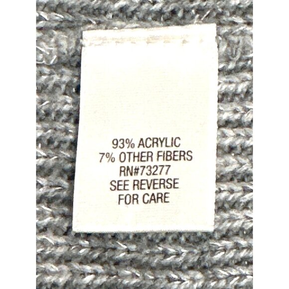 APT9 Medium Gray Cardigan Open Front Lightweight Knit Drape Street Style BOHO - Picture 9 of 11